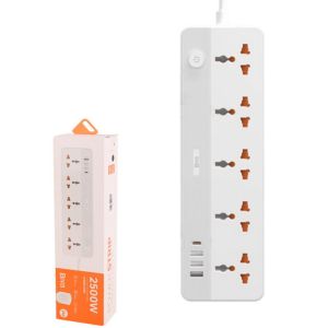 چند راهی برق و شارژر بیوا Biva PS-06 Power Strip دارای 4 پورت