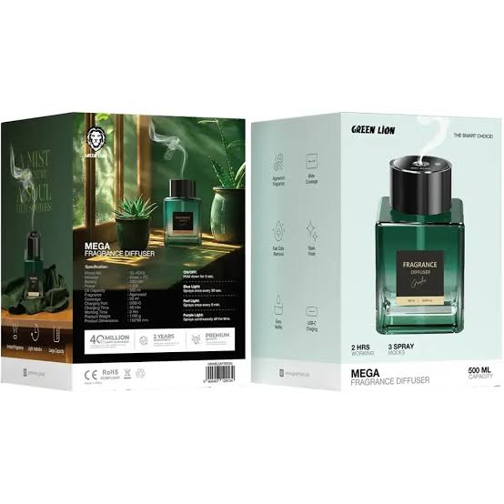 خوشبوکننده هوشمند هوا Green Lion Mega Fragrance Diffuser...